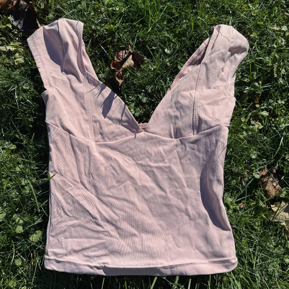 Fitted Cap Sleeve Top